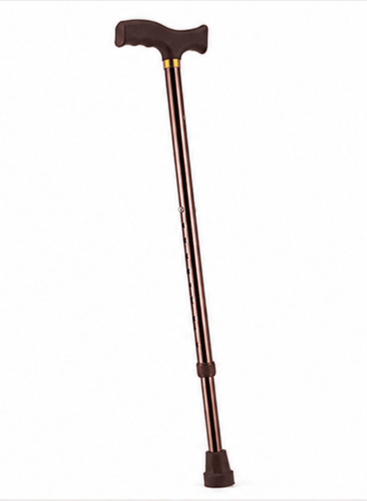 Bronze Walking Stick - High-quality Aluminum, Standard Size | Durable, Portable, Weather-resistant Companion For Hiking And Trekking Adventures