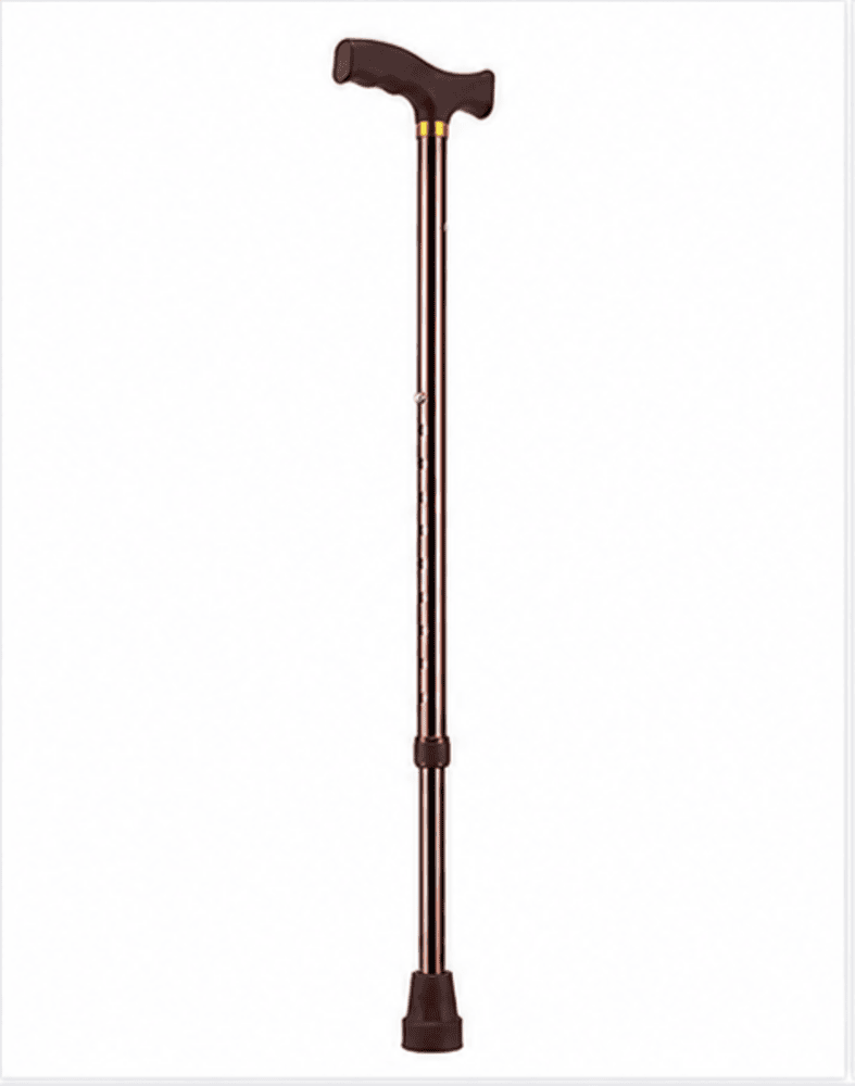 Bronze Walking Stick - High-quality Aluminum, Standard Size | Durable, Portable, Weather-resistant Companion For Hiking And Trekking Adventures