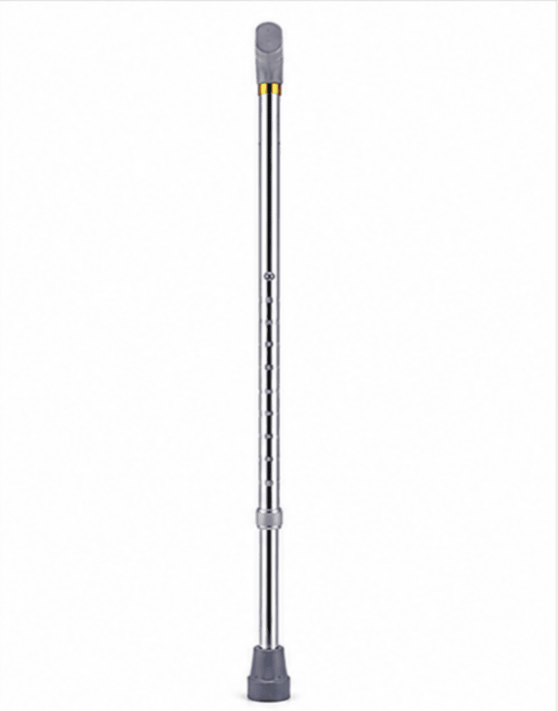 Silver Walking Stick - Material: Aluminum