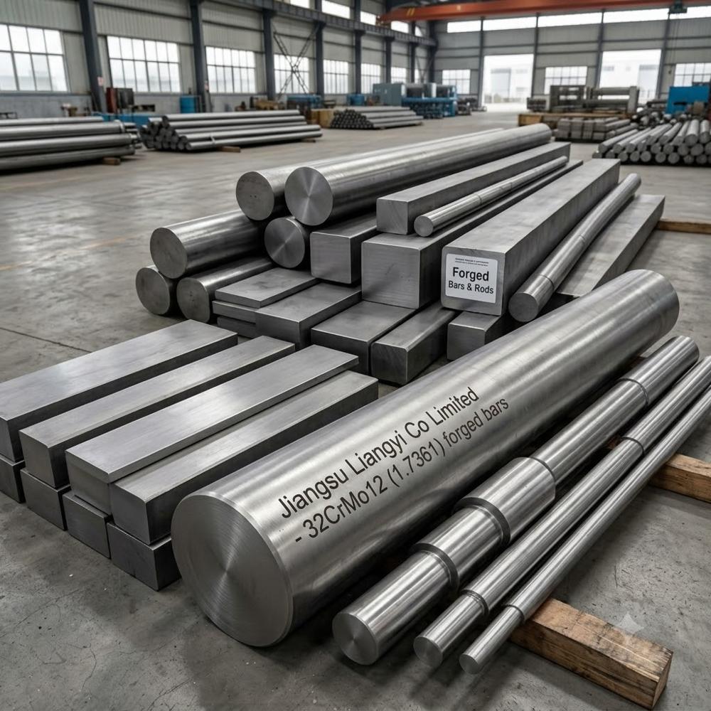 32CrMo12 1.7361 Forgings for Wind Power, Mining Cement Gear Pinion Shafts, Riding Gear Rings, Kiln Hoist Shafts Rings