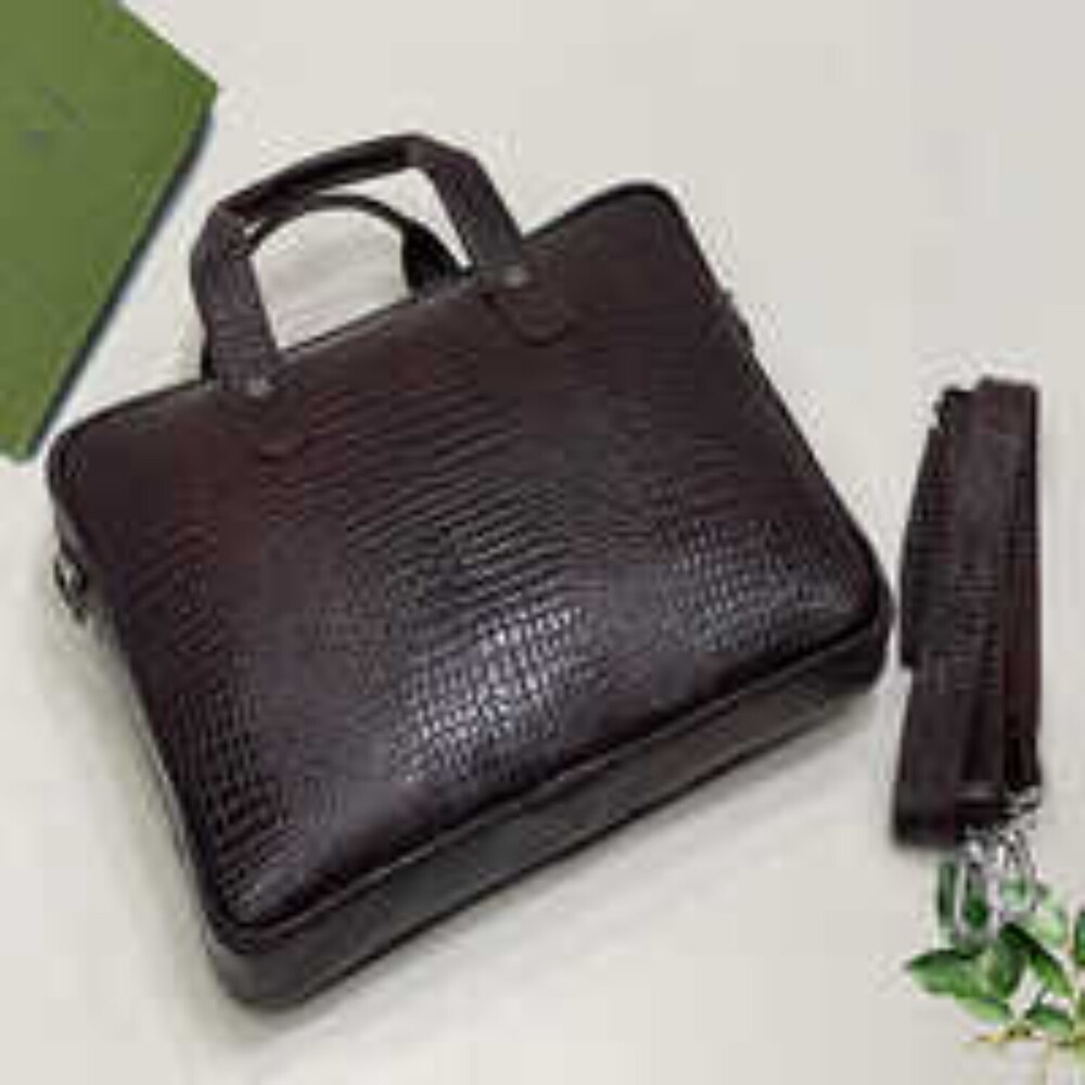 Black Leather Laptop Bags
