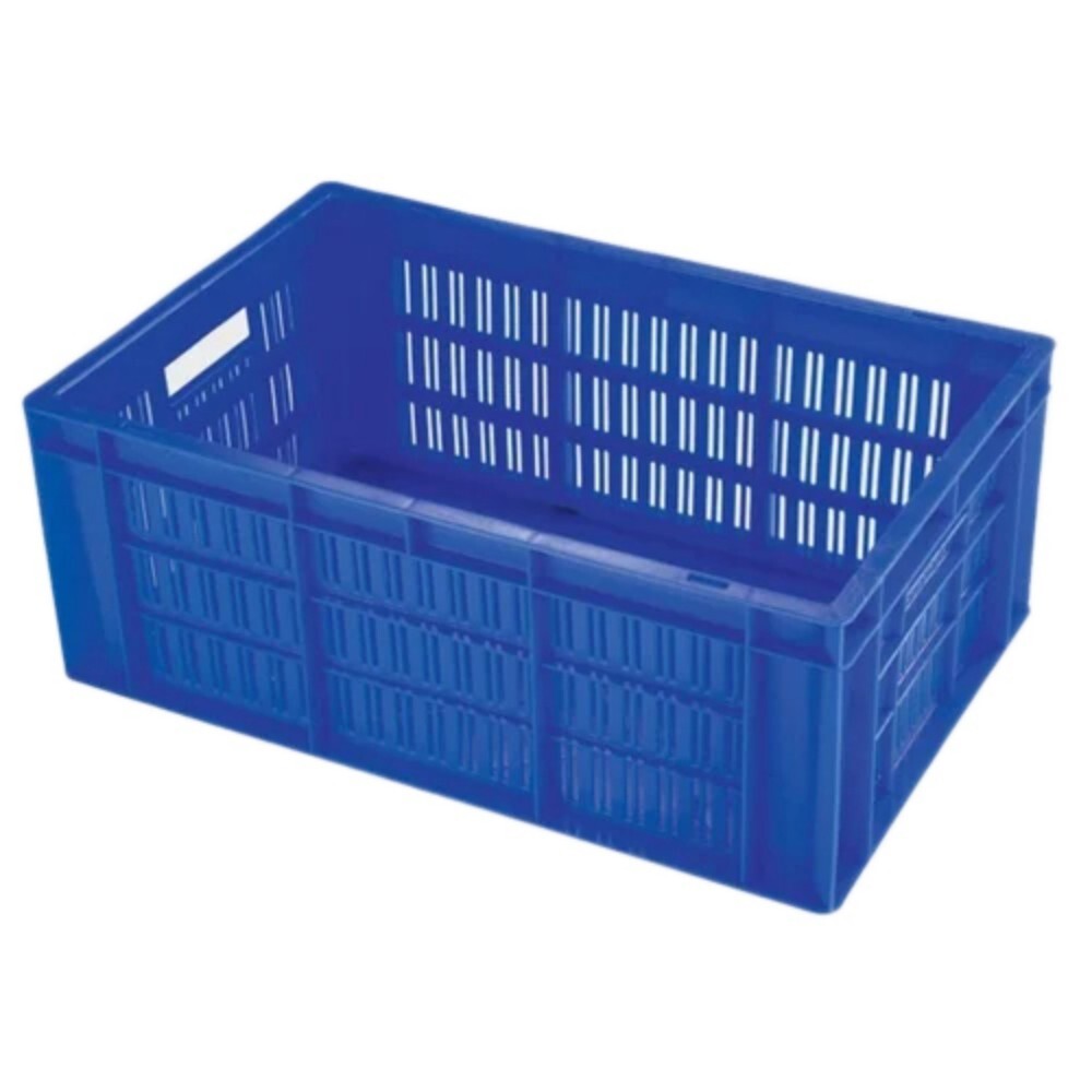 Perforated Plastic Crate - Color: As Per Requirement