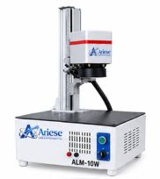 Laser Marking Machine - Color: White & Blue