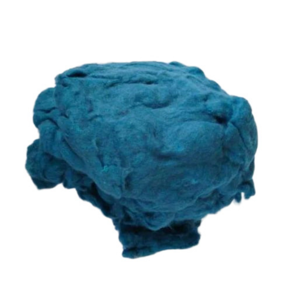 Peacock Recycled Cotton Fiber
