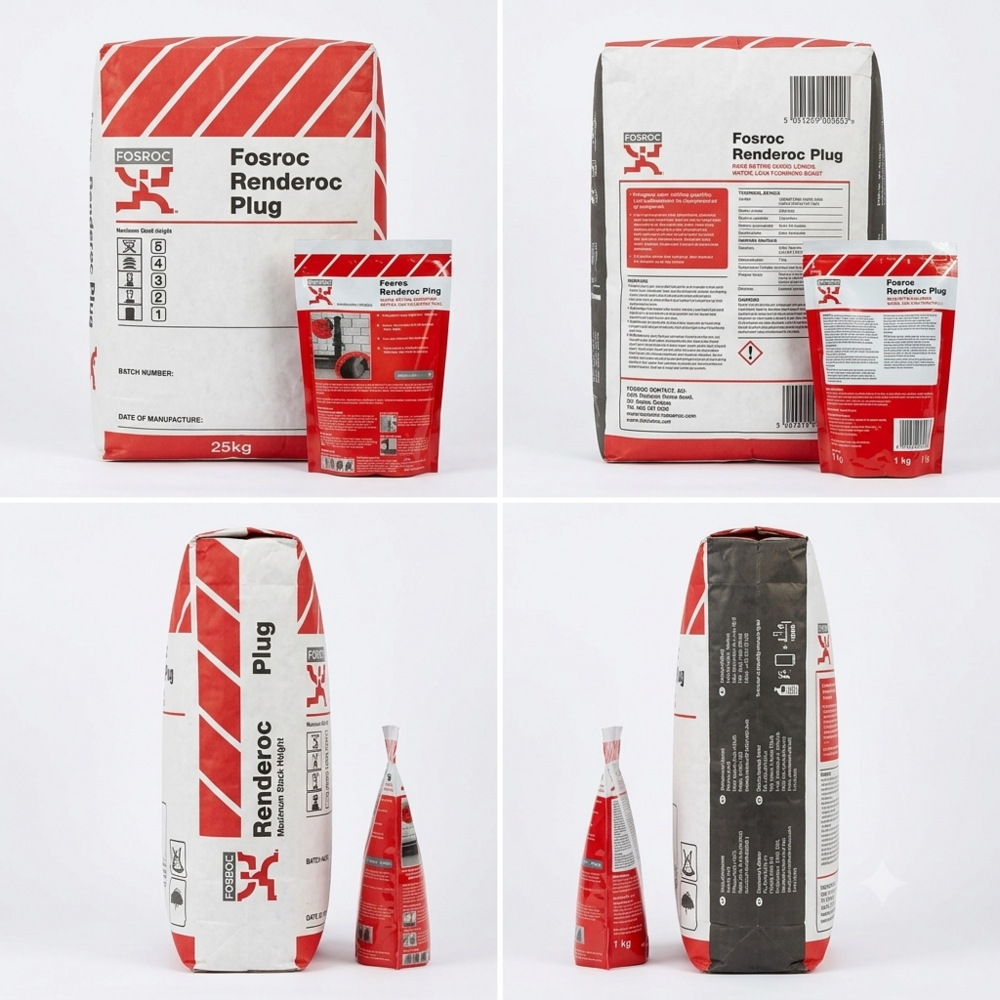 Fosroc Renderoc Plug Waterproofing Chemicals