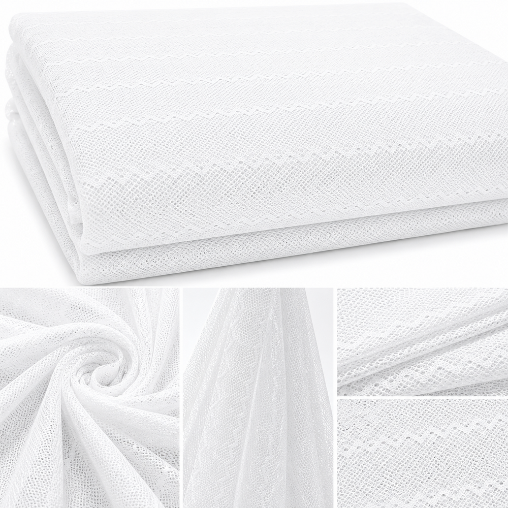 Zig Zag Mosquito Net Fabric