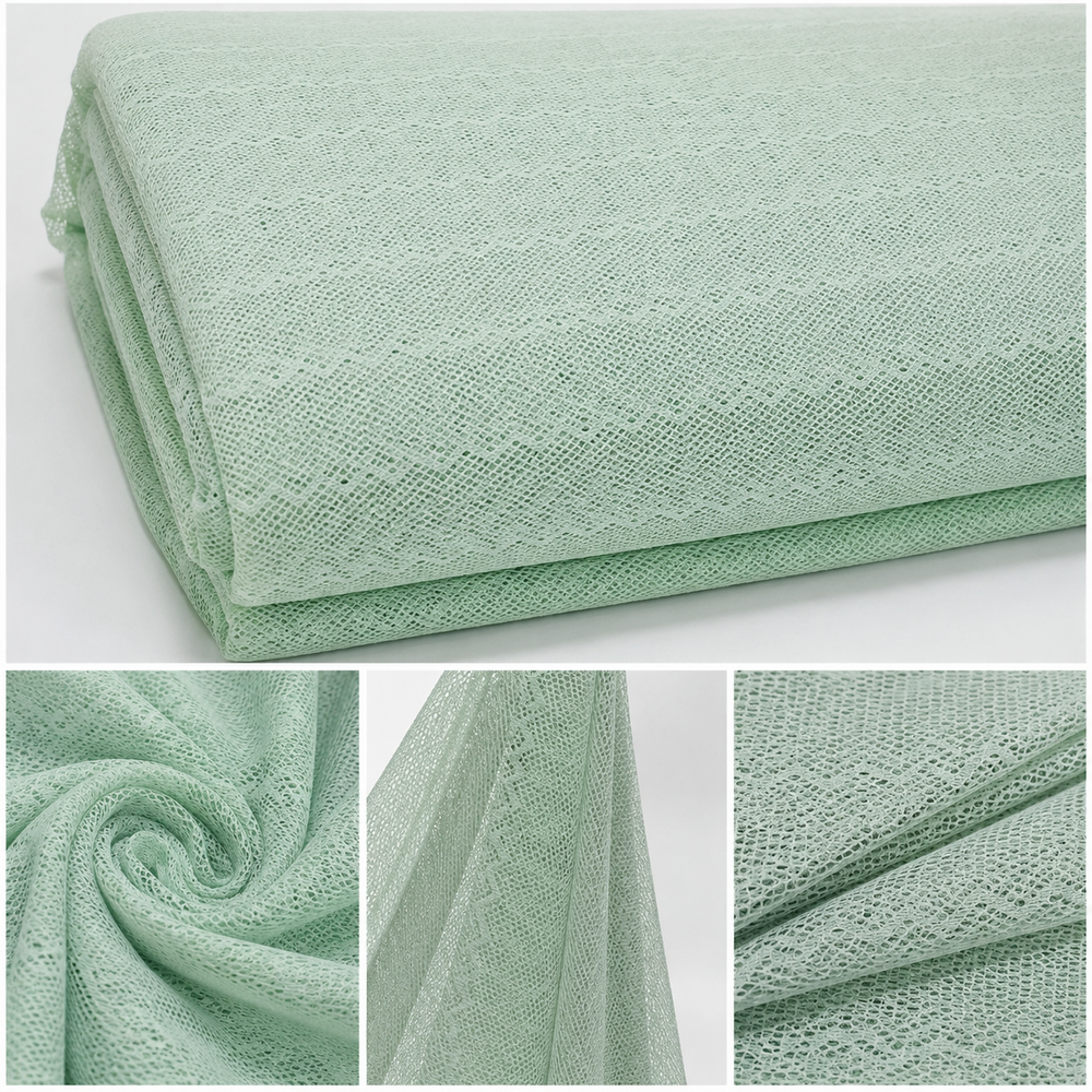 Zig Zag Mosquito Net Fabric