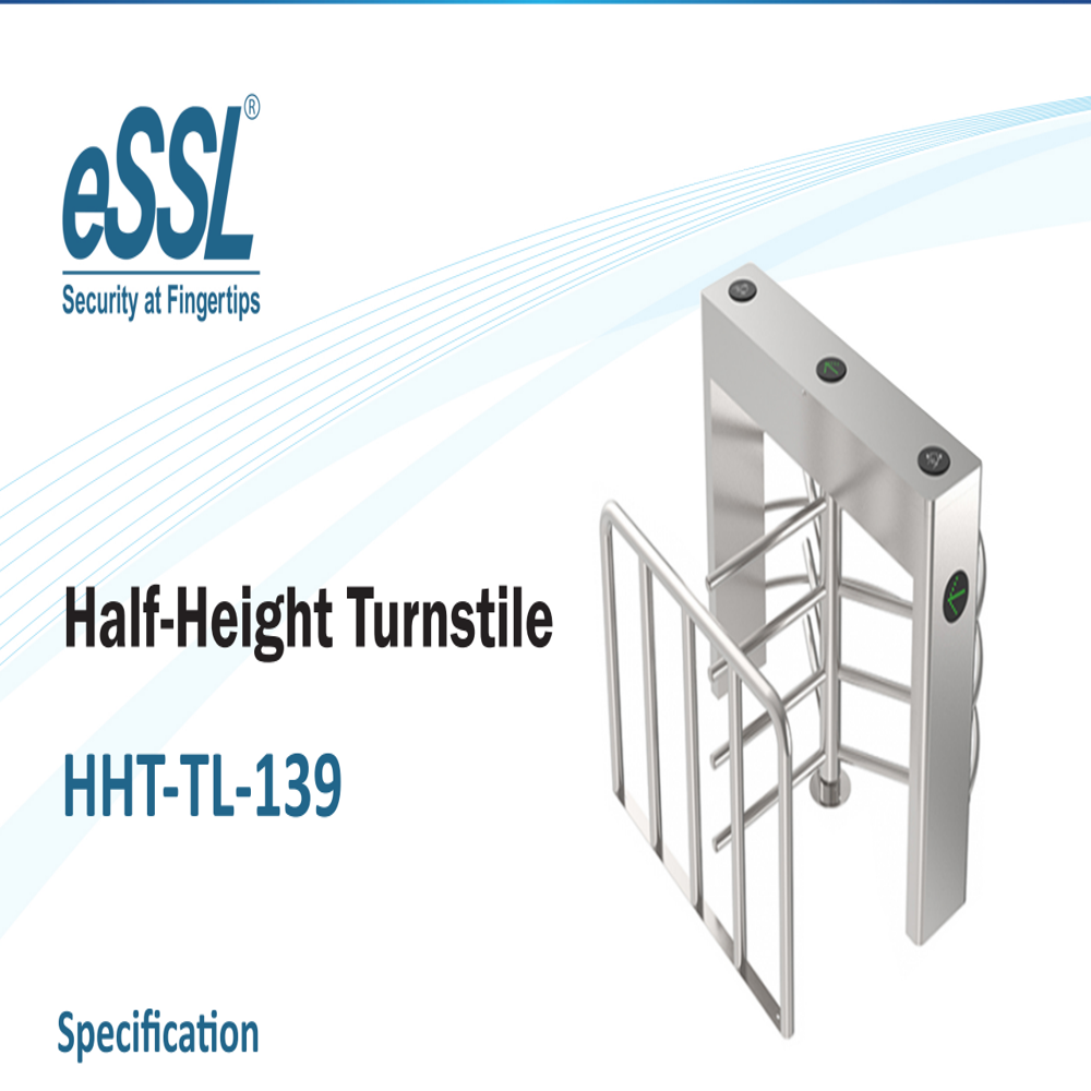 ZKTeco HHT-TL-139  half-height turnstile