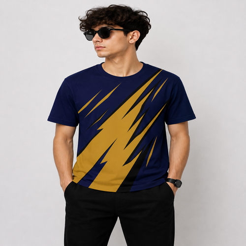 Mens Round Neck T Shirts