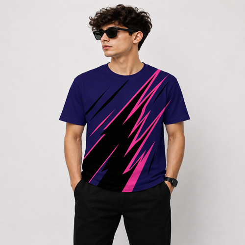 Mens Half Sleeves Printed T Shirts