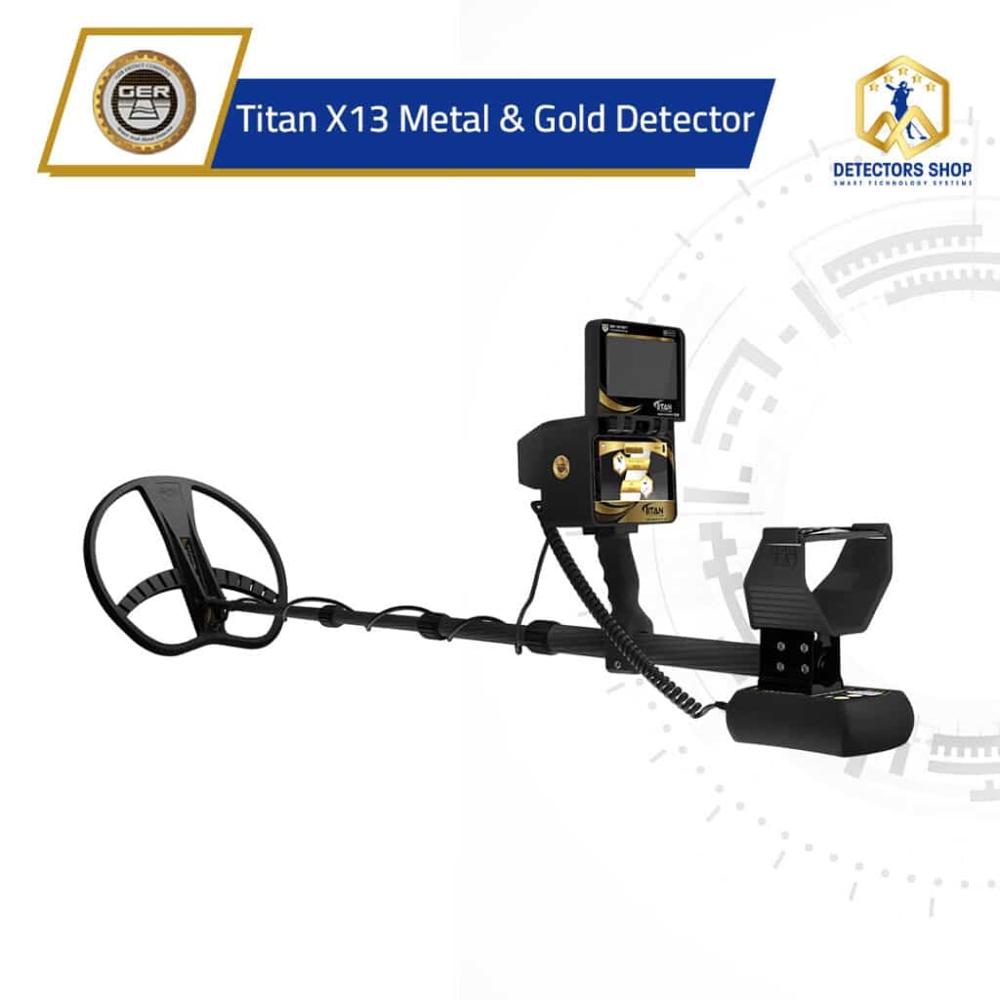 TITAN X13 GOLD METAL DETECTORS