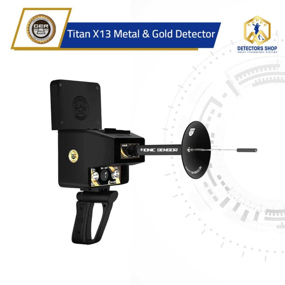 TITAN X13 GOLD METAL DETECTORS