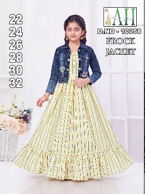 Kids Jacket Frock.