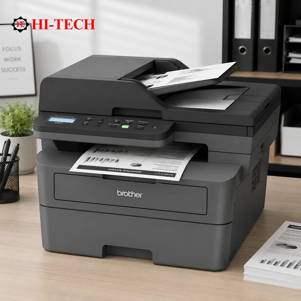 Brother DCP B7640DWB Monochrome Laser All-in-One Printer , Wi-Fi, Auto Duplex Print