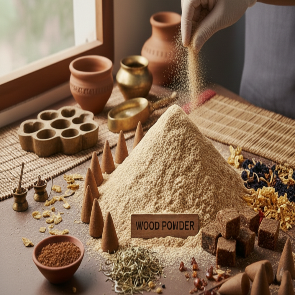 Pine Wood Powder for Agarbatti