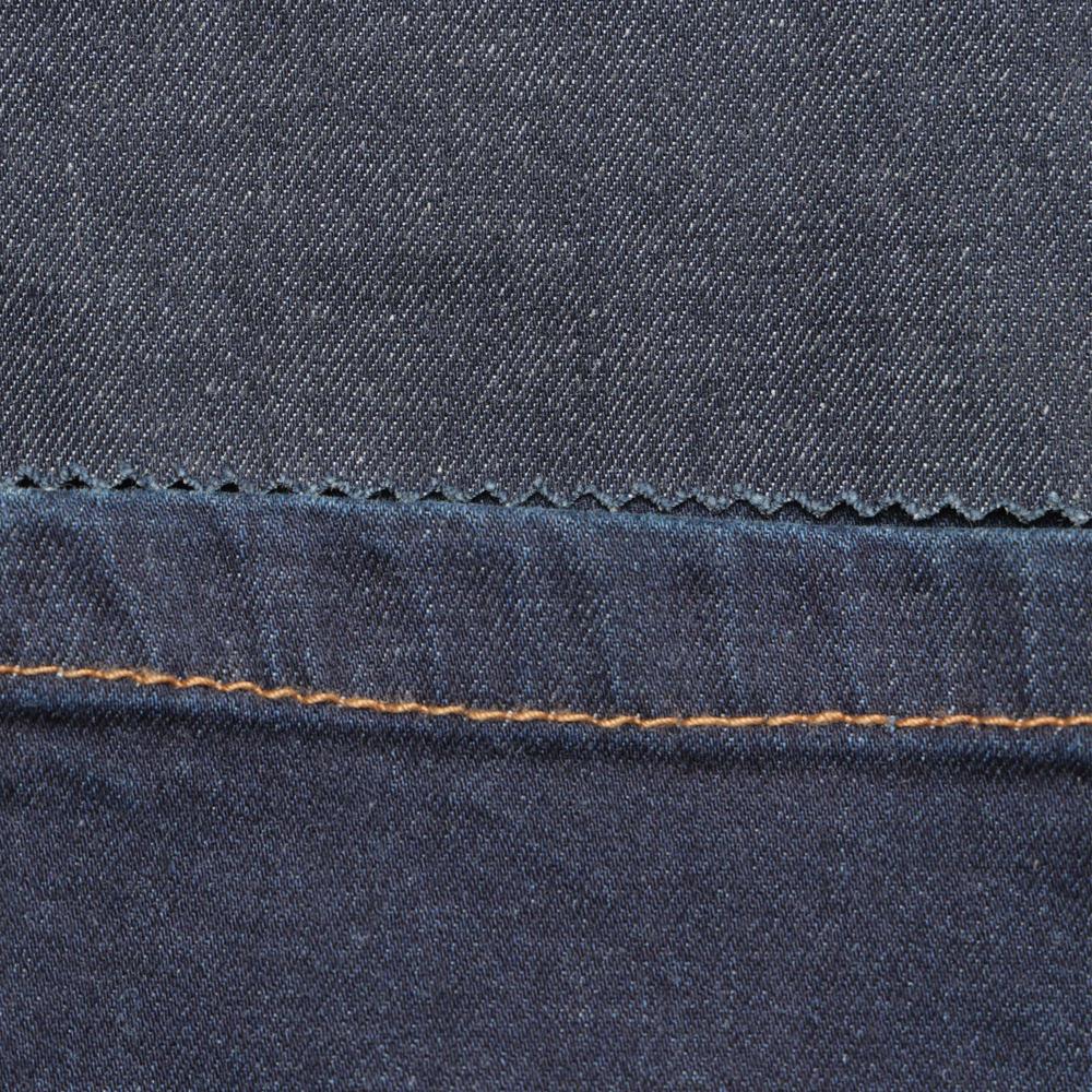11 Ounce Cotton by Cotton Lycra Indigo Denim Fabric