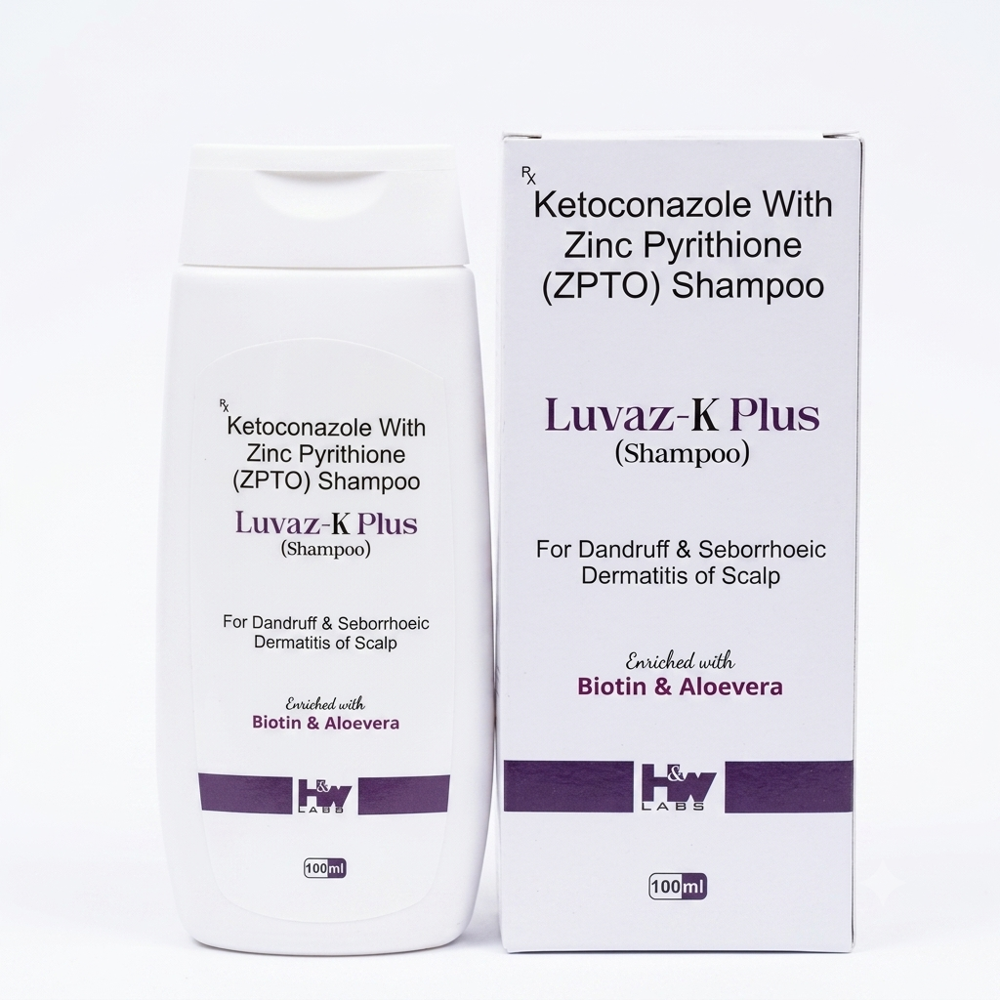 Ketoconazole with Zinc Pyrithione Shampoo 100ml