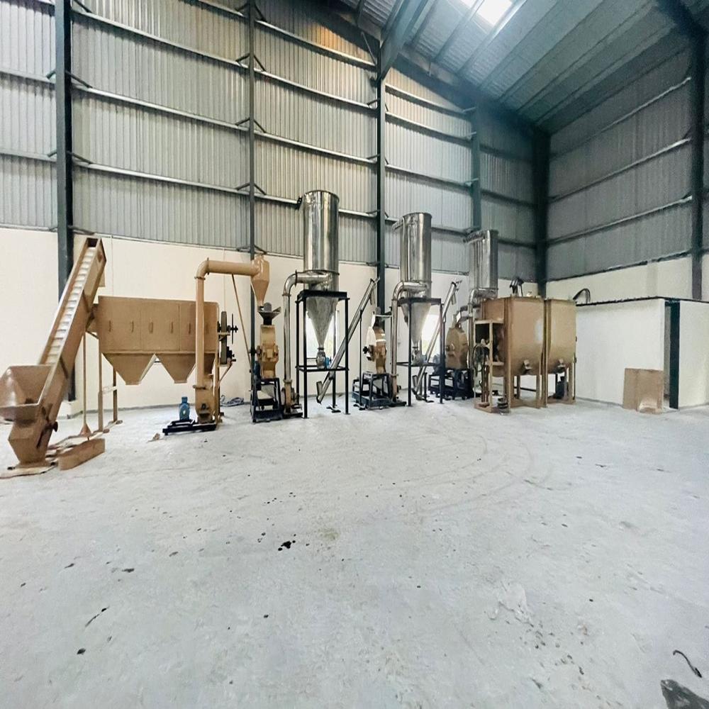 Automatic 3 operation chilly plant with cleaning system and blender