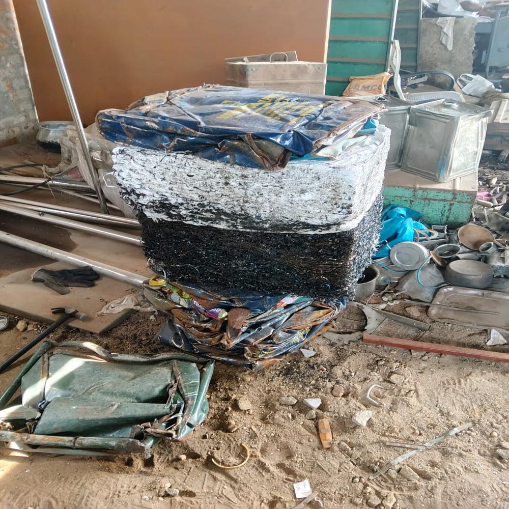 DC SCRAP BALING PRESS