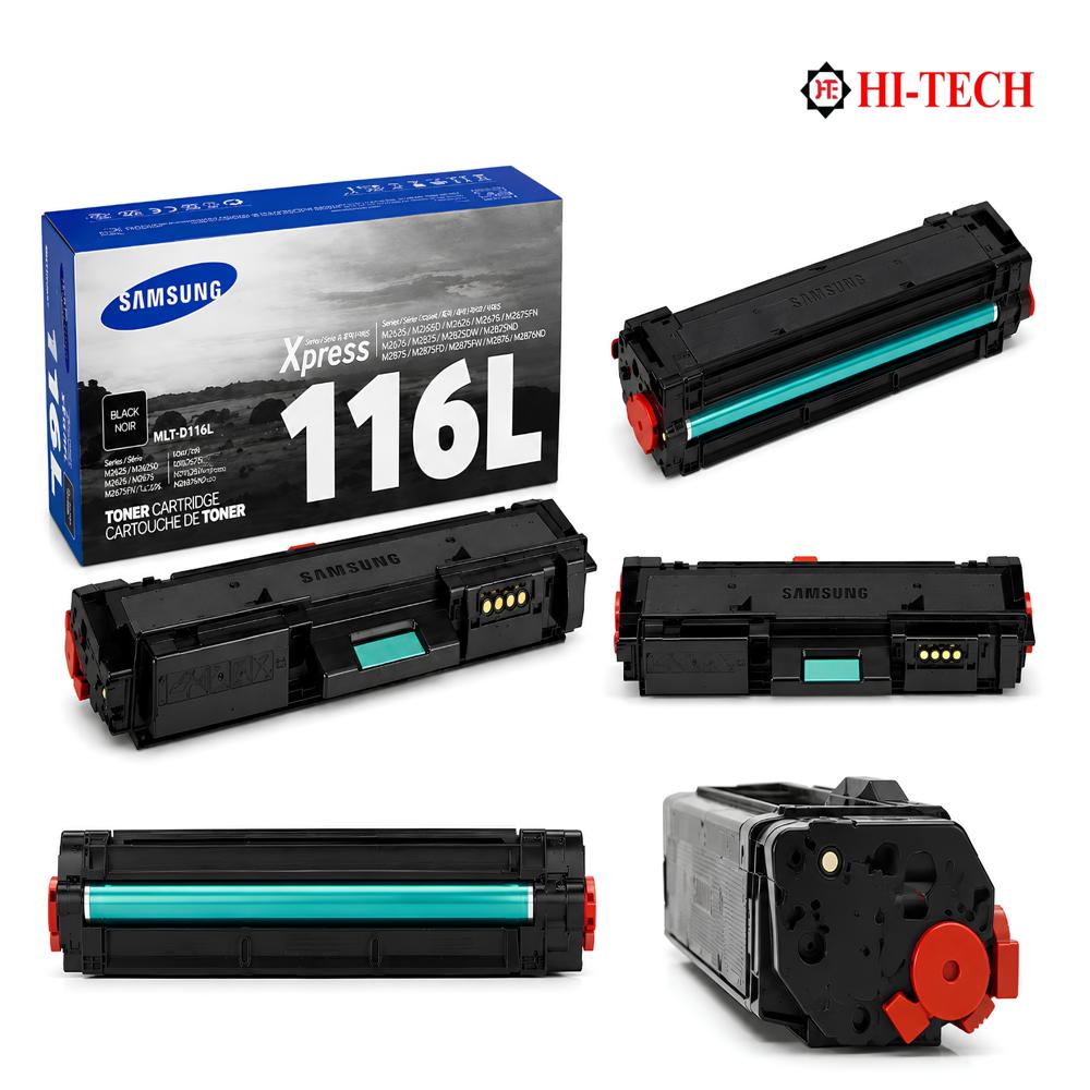 MLT D116L Samsung Original Toner Cartridge For M2625, M2625D, M2626, M2675, M2675FN, M2676, M2825, M2825DW, M2825ND, SL M2826, SL M2875, SL M2876, M2876ND, M2875FD, M2875FW
