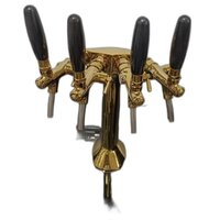 4 Way Golden Cobra Beer Tower