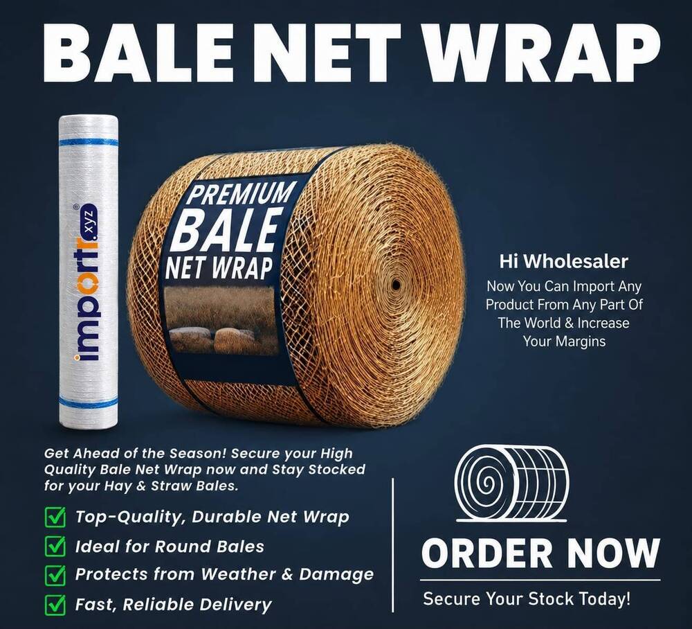 Bale Net Wrap - Color: White