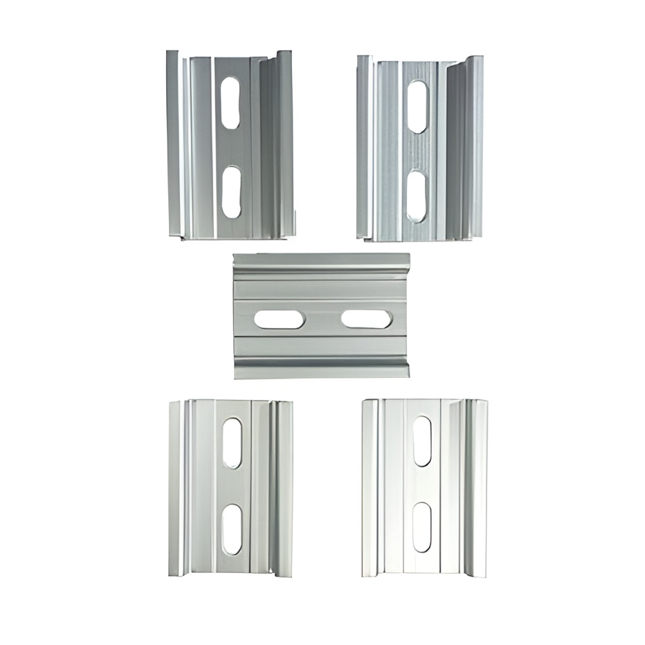 Din Mount Rail - Color: Silver Metallic