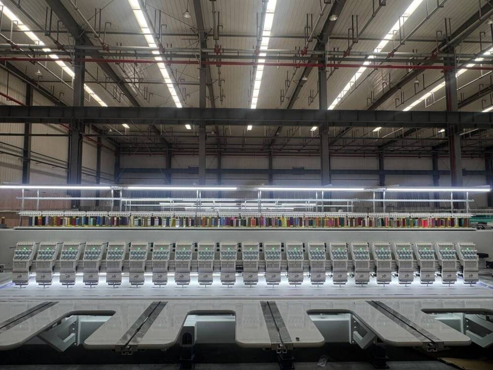 Multi Head Computerised Embroidery Machine