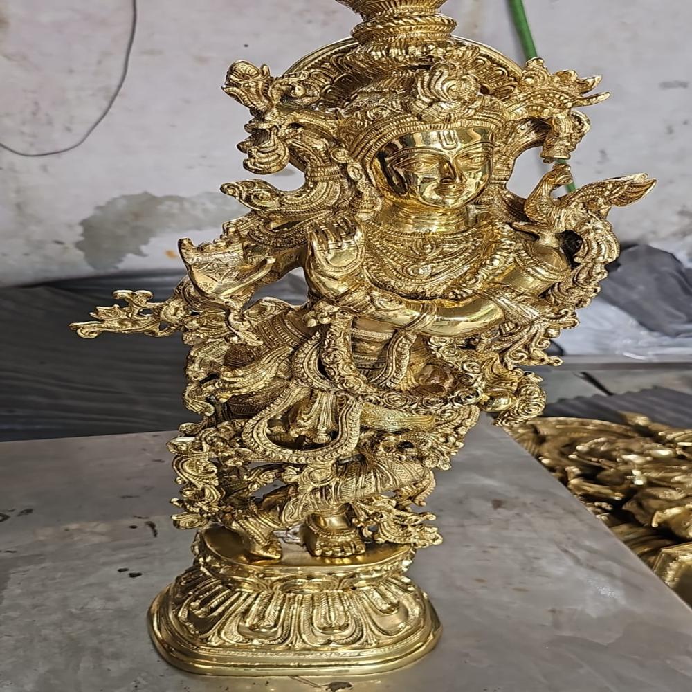 Brass plating murti 