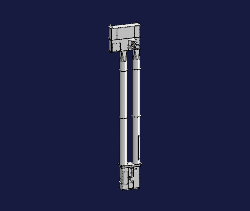 Bucket Elevators - Stainless Steel, 500 Kg/hr To 5 Ton/hr, Variable Speed, Geared Motor, Corrosion Resistant, Semi-automatic/automatic