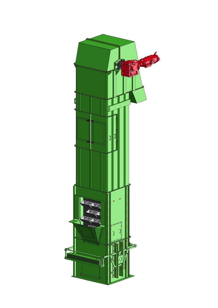 Bucket Elevators - Stainless Steel, 500 Kg/hr To 5 Ton/hr, Variable Speed, Geared Motor, Corrosion Resistant, Semi-automatic/automatic