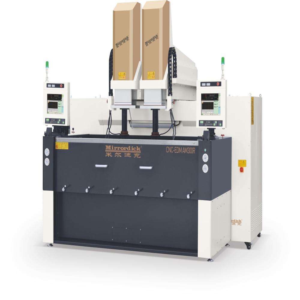 PRECISION DOUBLE HEADS COW HEAD EDM MACHINE AM300 R
