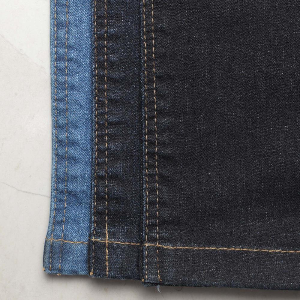 11.5 Ounce Cotton By Cotton Isbt Cross Slub Denim Fabric - Attributes: Washable