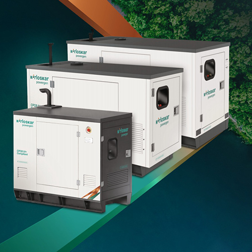 7.5-25Kva CPCB IV+ Compliant DG Set Kirloskar Generator