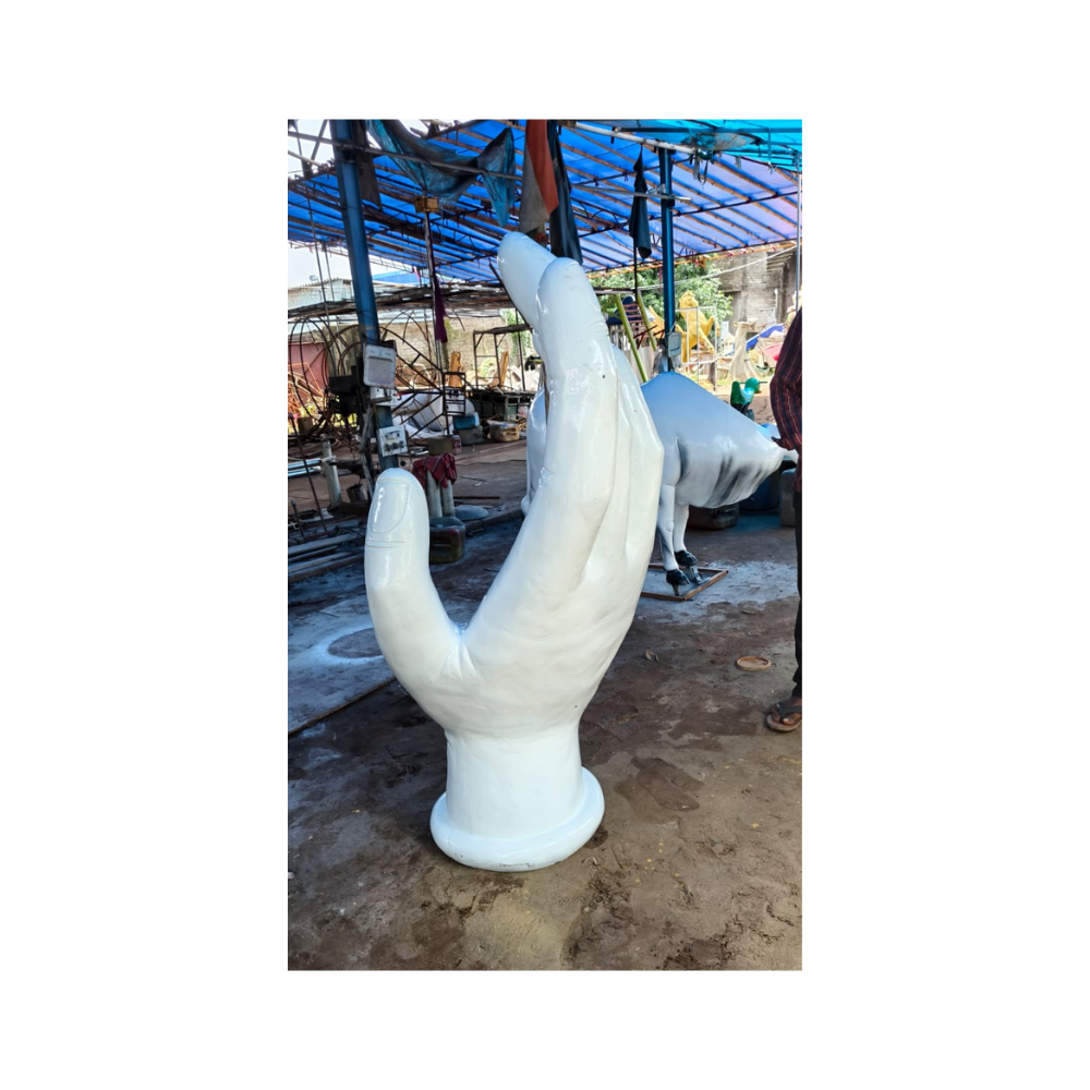 Frp Hand Statue