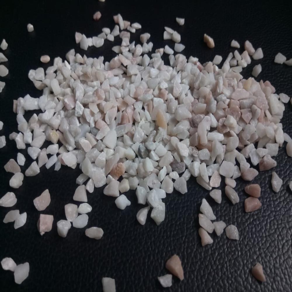 Pink Crushed Marble Aggregates for Terrazzo and Resin Bound Flooring