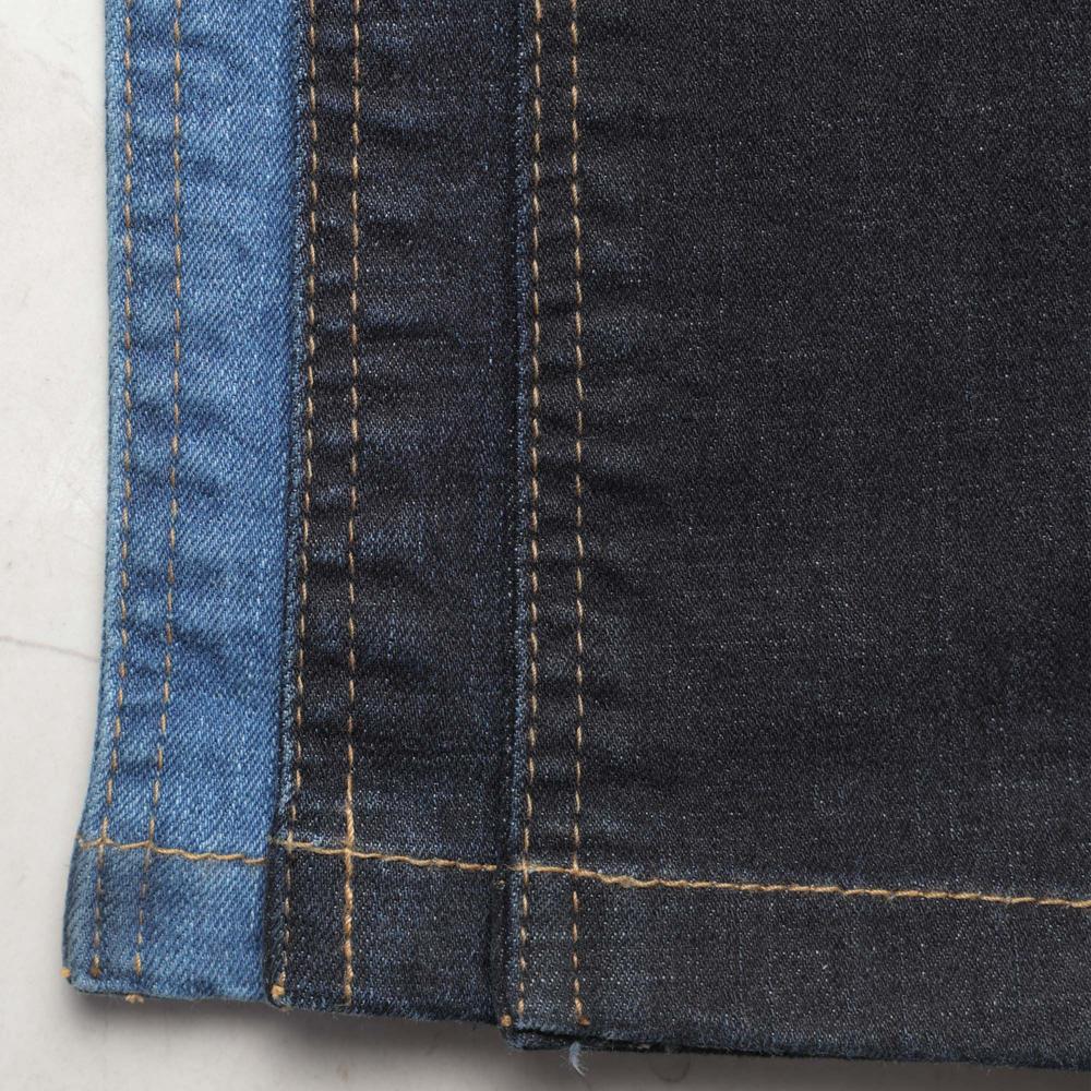 11.5 Ounce cotton by cotton Indigo Cross Slub Denim Fabric