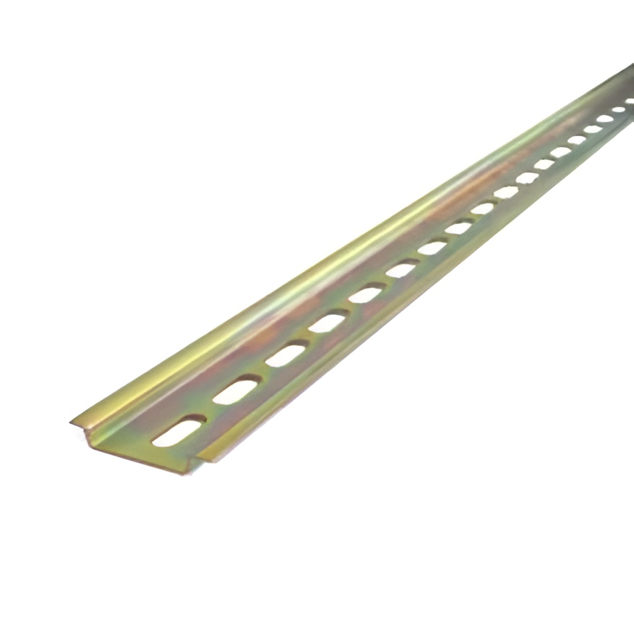 Control Panel Din Rail - Color: Silver Metallic
