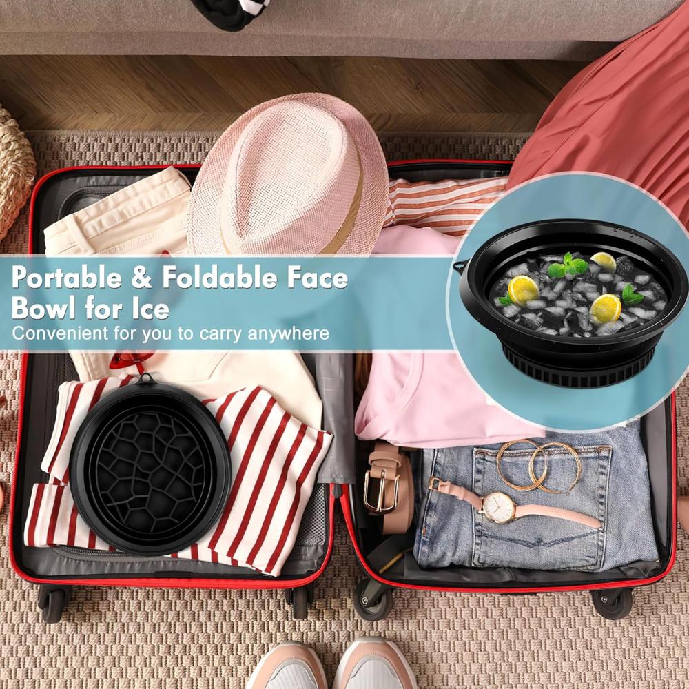 PORTABLE FACE ICE BATH BOWL ICE FACIAL