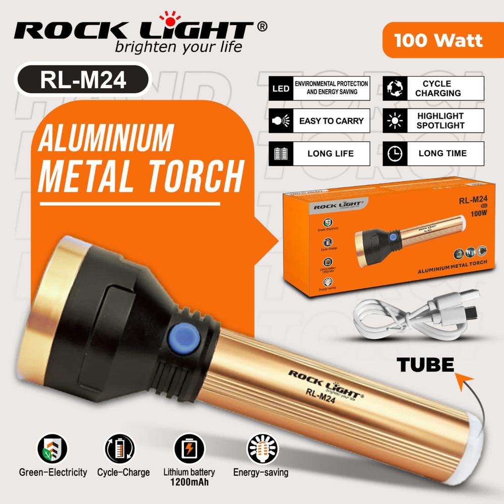 ROCK LIGHT RL-M24 METAL TORCH