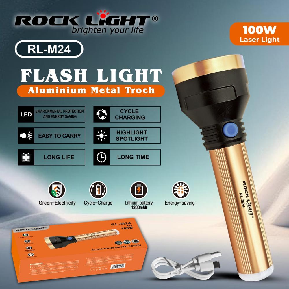 ROCK LIGHT RL-M24 METAL TORCH