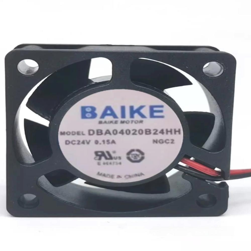 BAIKE DBA04020B24HH 24V DC 0.15A 4020mm Ball Bearing Industrial Axial Cooling Fan