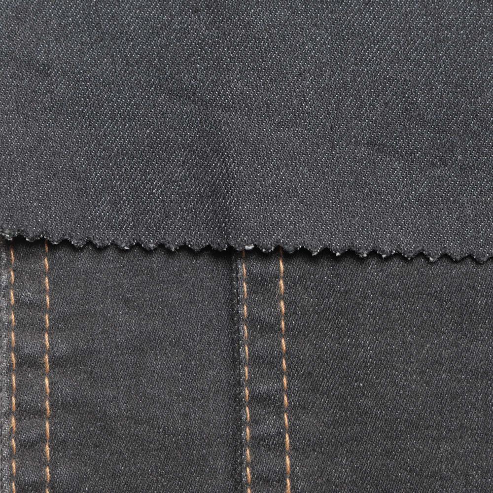 12.5 Ounce Black Cotton by Cotton Sulpur Spandex Denim Fabric