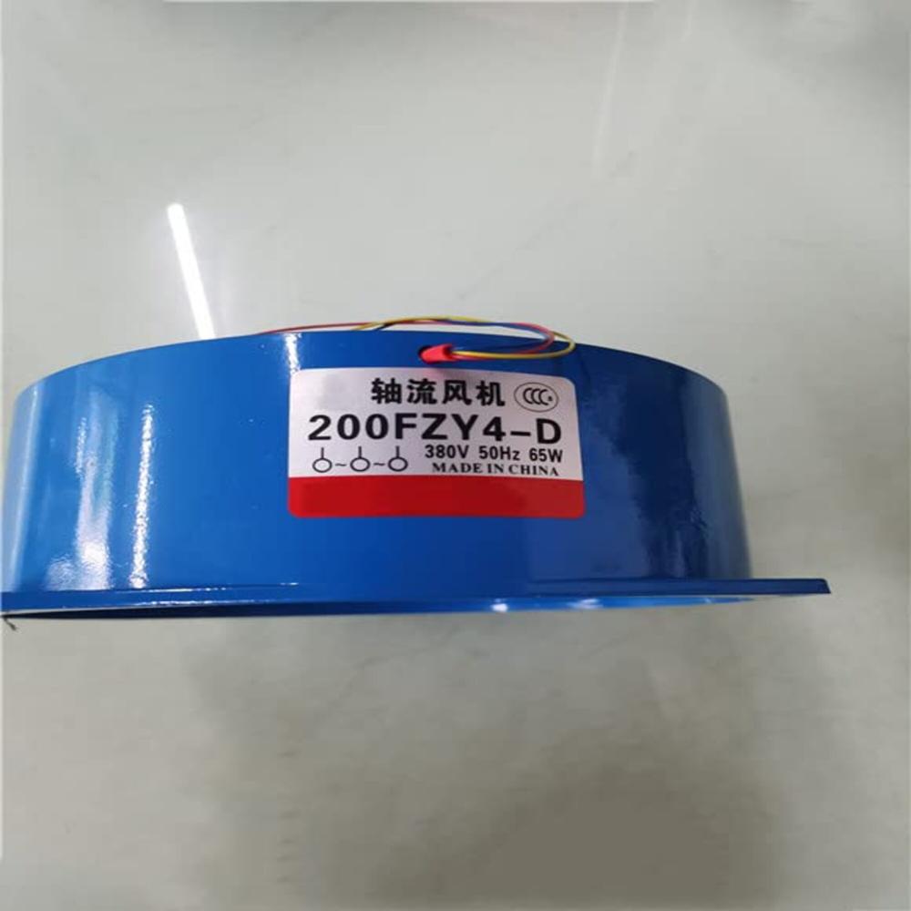 AXIAL FAN 200FZY4-D 380V AC 65W 21070mm Ball Bearing Industrial Axial Cooling Fan