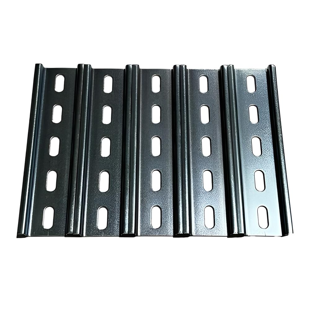 Automation Din Rail - Color: Silver Metallic