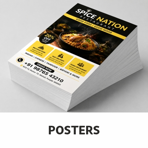 Advertising Printed Posters