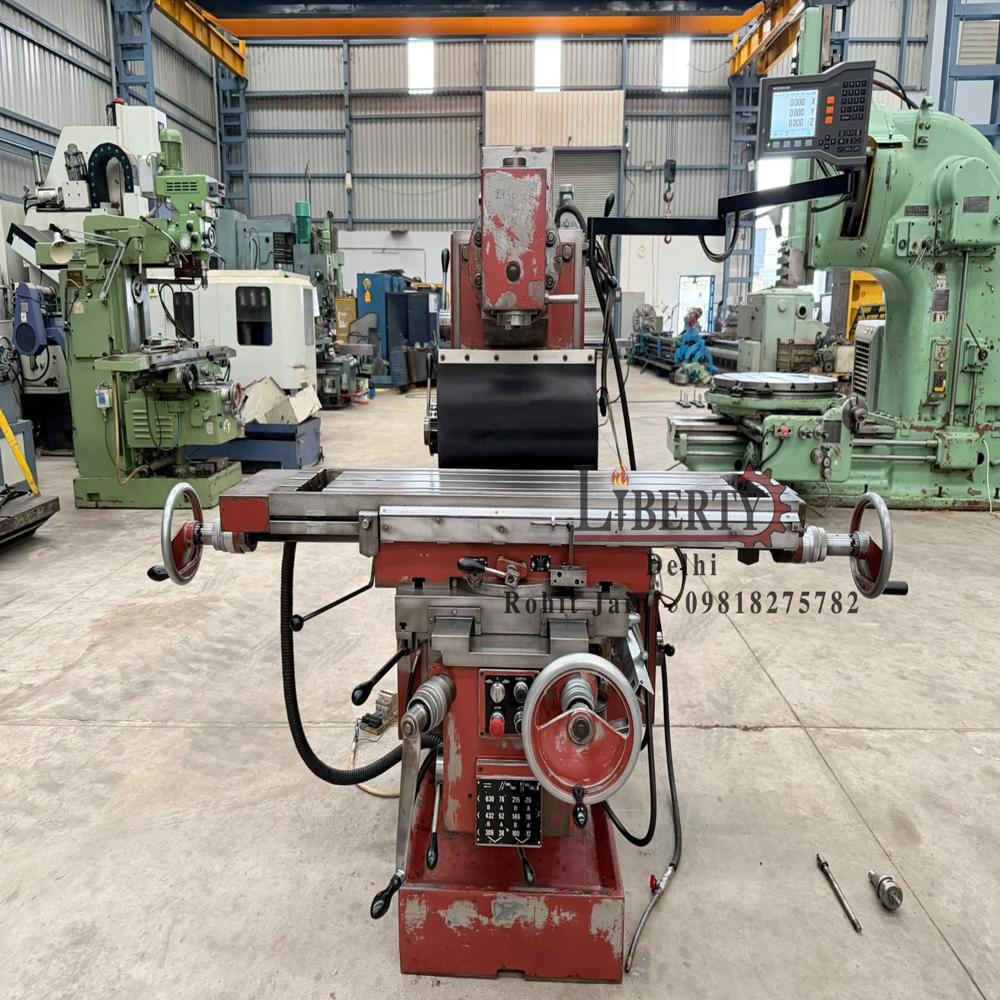 Rigiva Italy 1300 mm x 300 mm Universal Milling Machine
