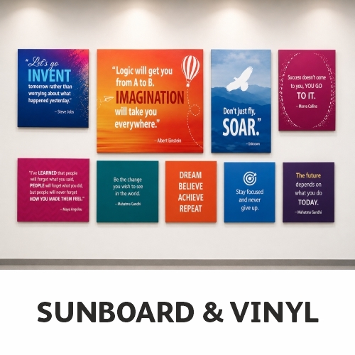 Sunboard And Vinyl
