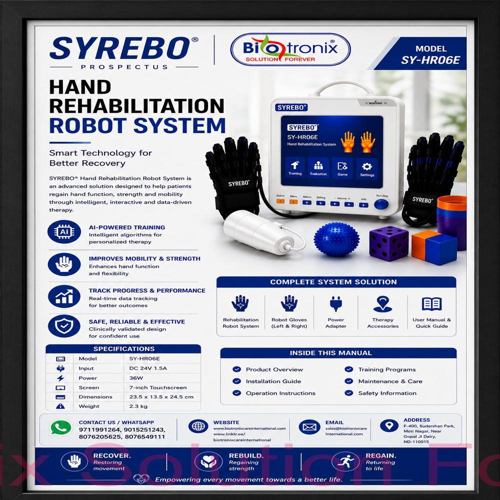 Premium Hand Rehabilitation Robot for Stroke Recovery