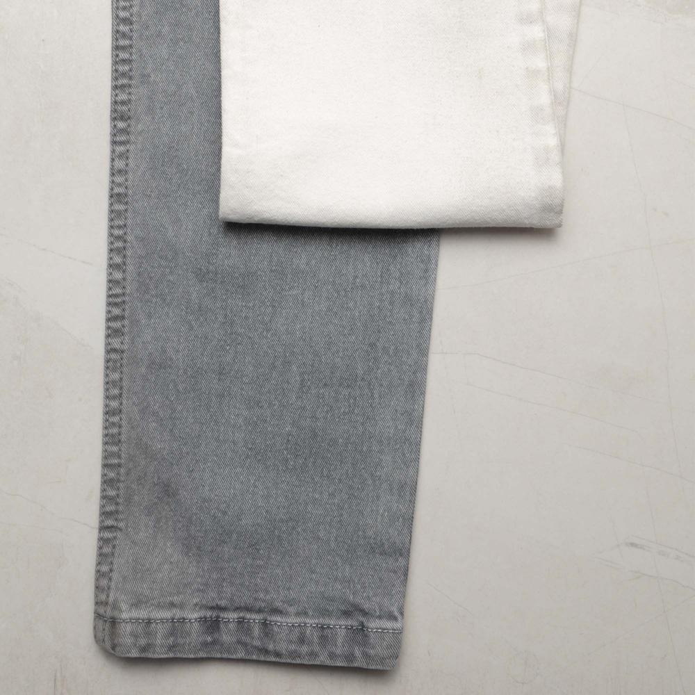12.5 Ounce Cotton Ecru Denim Fabric - Attributes: Washable